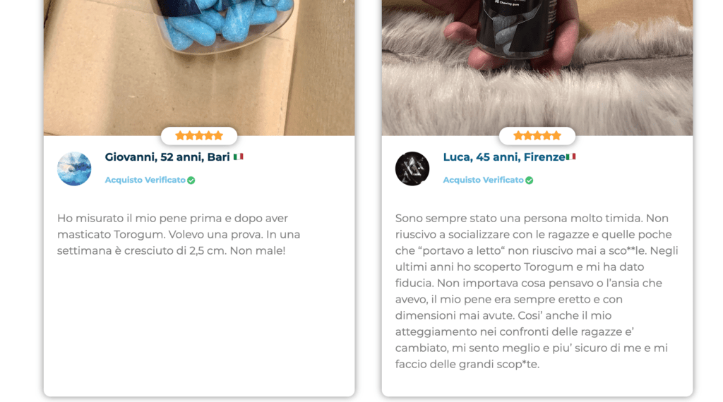 recensioni torogum